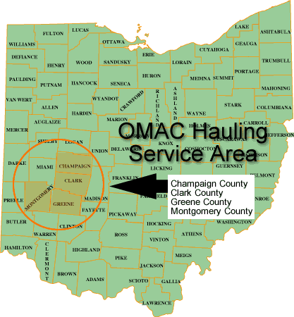 Dumpster Rental and Junk Removal Service Area