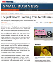 OMAC Hauling in CNN News Small Business Article